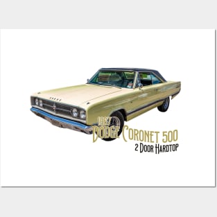 1967 Dodge Coronet 500 2 Door Hardtop Posters and Art